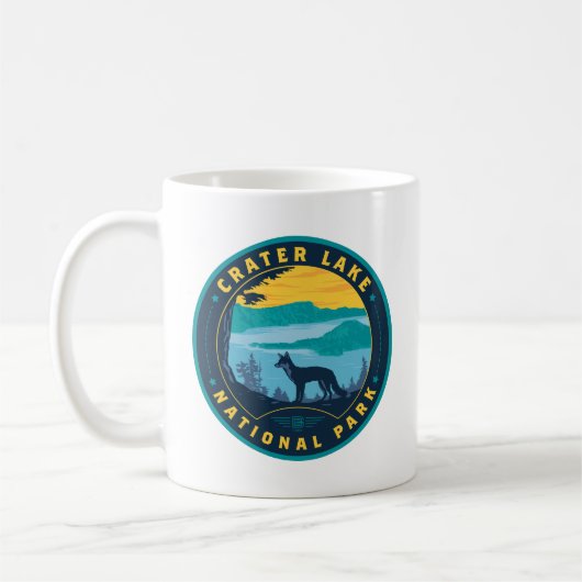 Nationalpark Krater See Kaffeetasse (Links)