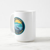 Nationalpark Krater See Kaffeetasse (Vorderseite Links)