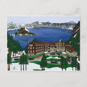 Nationalpark Krater See Postkarte