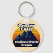 Nationalpark Krater See Schlüsselanhänger (Rückseite)