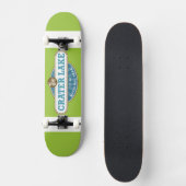 Nationalpark Krater See Skateboard (Vorderseite)