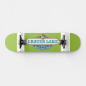 Nationalpark Krater See Skateboard (Horizontal)