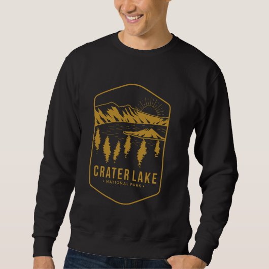 Nationalpark Krater See Sweatshirt (Vorderseite)