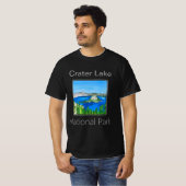 Nationalpark Krater See T-Shirt (Vorne ganz)