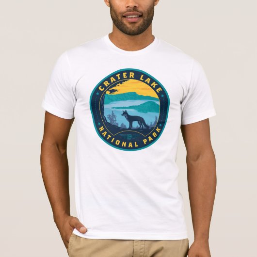 Nationalpark Krater See T-Shirt (Vorderseite)