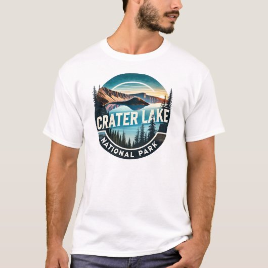 Nationalpark Krater See T-Shirt (Vorderseite)
