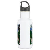 Nationalpark Krater See Trinkflasche (Rückseite)