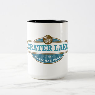 Nationalpark Krater See Zweifarbige Tasse