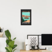 Nationalpark Krater Seen Poster (Heimbüro)