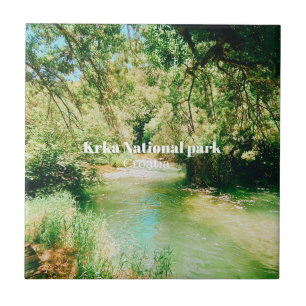 Nationalpark Krka, Kroatien Fliese