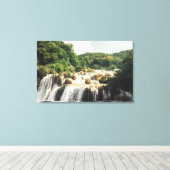 Nationalpark Krka - Wasserfall Skradinski buk Leinwanddruck (Insitu (Holzboden))