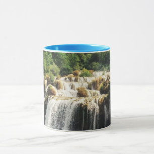 Nationalpark Krka - Wasserfall Skradinski buk Tasse