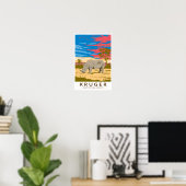 Nationalpark Kruger Rhinoceros Poster (Heimbüro)