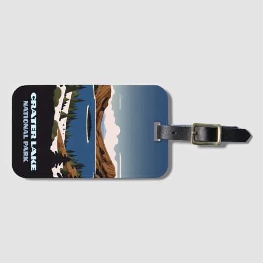 Nationalpark Kvarnerbucht Gepäckanhänger (Vorderseite (Horizontal))