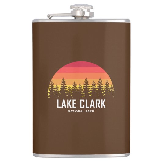 Nationalpark Lake Clark Flachmann (Vorderseite)