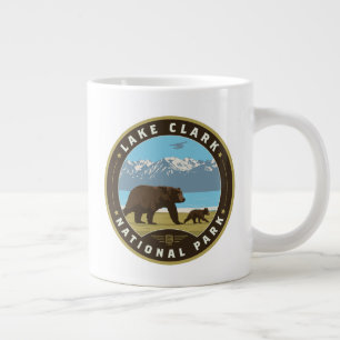 Nationalpark Lake Clark Jumbo-Tasse