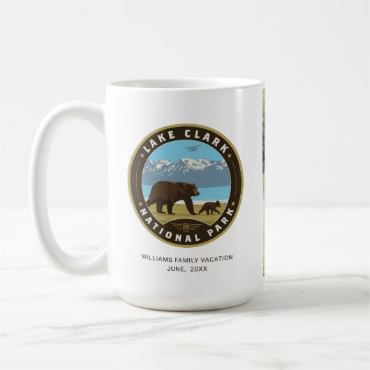 Nationalpark Lake Clark Kaffeetasse (Links)