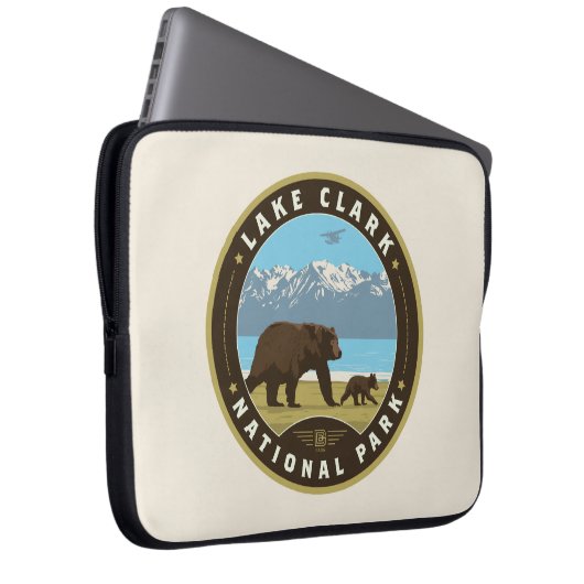Nationalpark Lake Clark Laptopschutzhülle (Vorne Rechts)