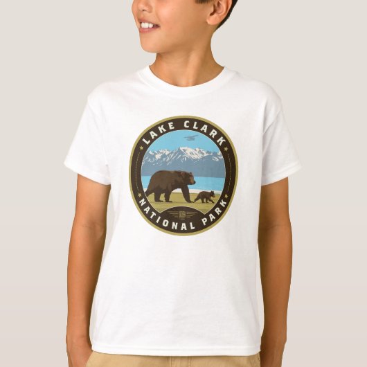 Nationalpark Lake Clark T-Shirt (Vorderseite)