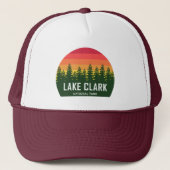 Nationalpark Lake Clark Truckerkappe (Vorderseite)
