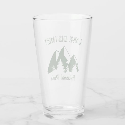 Nationalpark Lake District Glas (Rückseite)