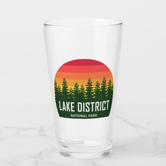 Nationalpark Lake District Glas (Vorderseite)