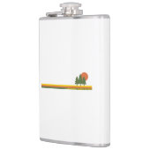 Nationalpark Lake District Pine Trees Flachmann (Links)