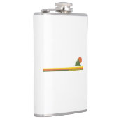 Nationalpark Lake District Pine Trees Flachmann (Rechts)