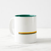 Nationalpark Lake District Pine Trees Zweifarbige Tasse (Vorderseite Links)