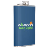 Nationalpark Lake District Retro Flachmann (Rechts)