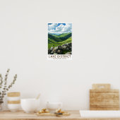 Nationalpark Lake District Vintag Poster (Küche)