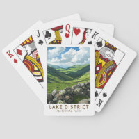 Nationalpark Lake District Vintag
