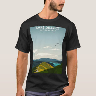 Nationalpark Lake District Vintager Minimal-Trail T-Shirt