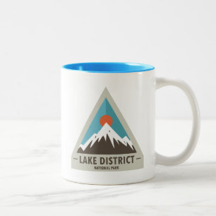 Nationalpark Lake District Zweifarbige Tasse