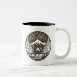 Nationalpark Lake District Zweifarbige Tasse