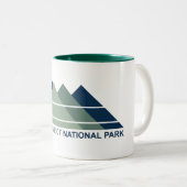 Nationalpark Lake District Zweifarbige Tasse (VorderseiteRechts)