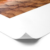 Nationalpark Landscape Fotografie Weiße Grenze Poster (Ecke)