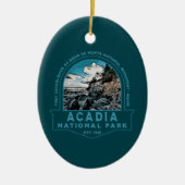 NATIONALPARK LIGHTHOUSE COLLECTOR HOLIDAY  KERAMIK ORNAMENT (Vorne)