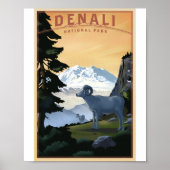Nationalpark Litho Artwork Poster (Vorne)