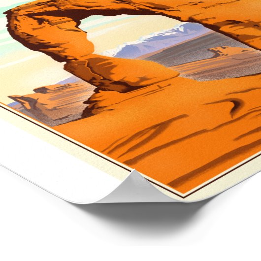 Nationalpark Locarno Poster (Ecke)