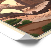 Nationalpark Locarno Poster (Ecke)