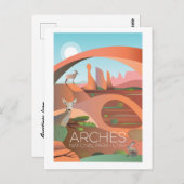 Nationalpark Locarno Postkarte (Vorne/Hinten)