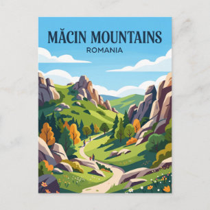 Nationalpark Măcin-Gebirge Rumänien Postkarte