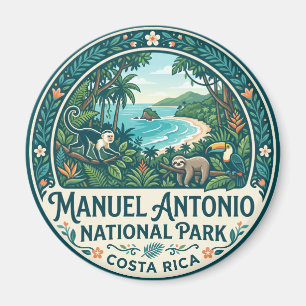 Nationalpark Manuel Antonio Costa Rica Magnet