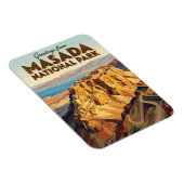 Nationalpark Masada Israel Magnet (Rechte Seite)