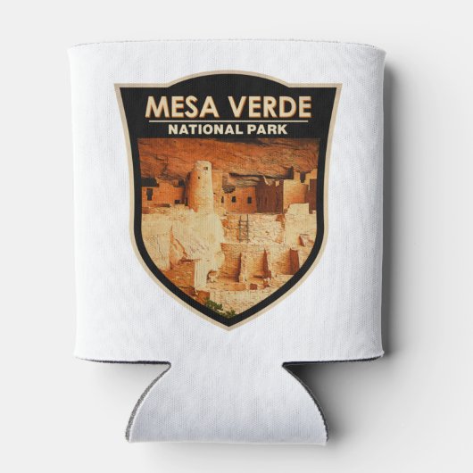Nationalpark Mesa Verde Abzeichen Dosenkühler (Rückseite)