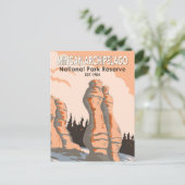 Nationalpark Mingan Archipelago Vintag Postkarte (Stehend Vorderseite)