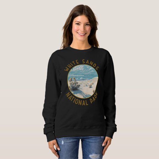 Nationalpark mit weißem Sand - Störkreis Sweatshirt (Vorne ganz)