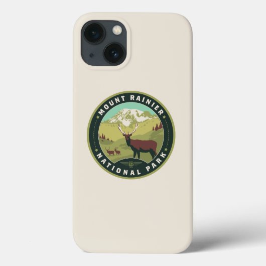 Nationalpark Mount Rainier Case-Mate iPhone Hülle (Rückseite)