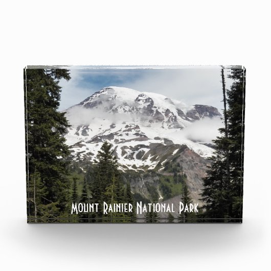 Nationalpark Mount Rainier Fotoblock (Vorderseite)
